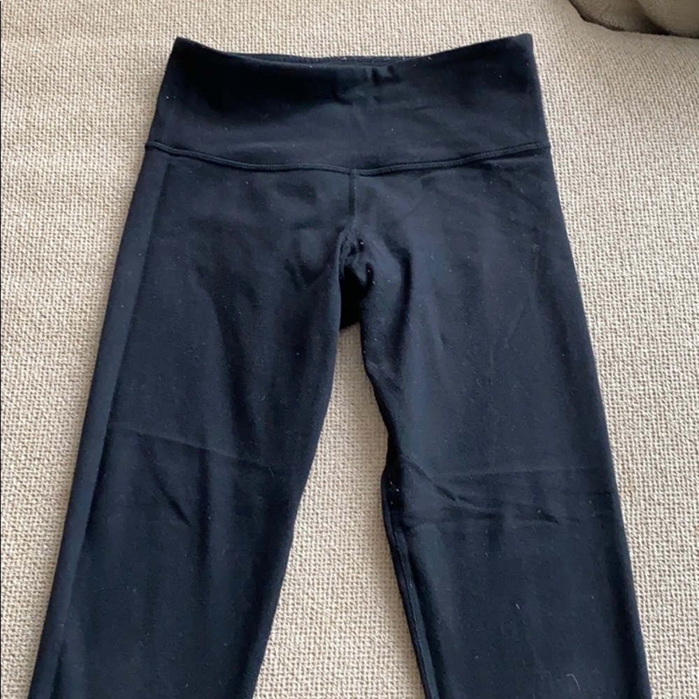 Lululemon cropped wunder under leggings